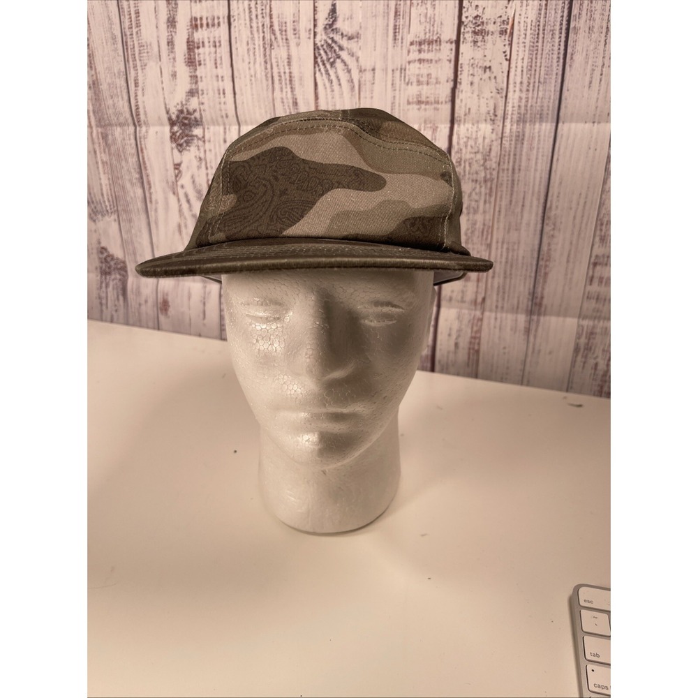 Sun + Stone Men's Paisley Camo Panel Hat Green Size Regular